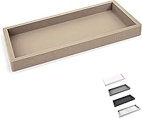 Vista 20 de Bandeja de Encimera y Tocador - 2 Piezas (11" y 7") Bandejas de Silicona Irrompibles para Cocina y Baño para Encimera, Bandeja para Dispensador