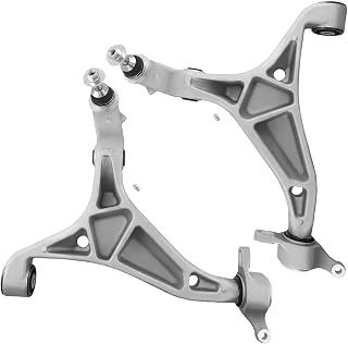 Detroit Axle Front Lower Control Arms w/ Ball Joints for 2016-2024 Dodge Durango & 2016-2021 Jeep Grand Cherokee - 2pc Set