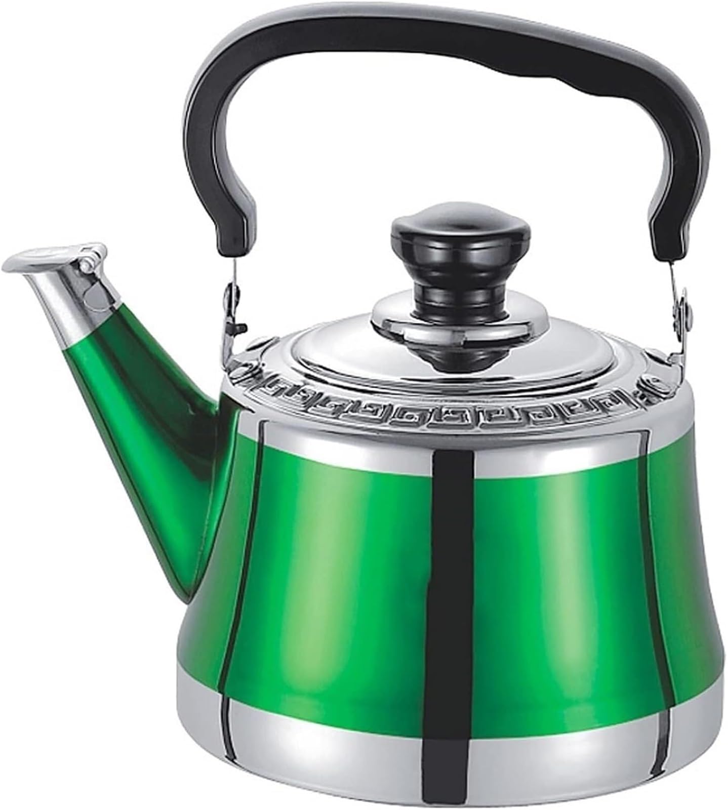 hervidor esmaltado, Tetera de acero inoxidable 304 con mango ergonómico baquelita(9,2L)