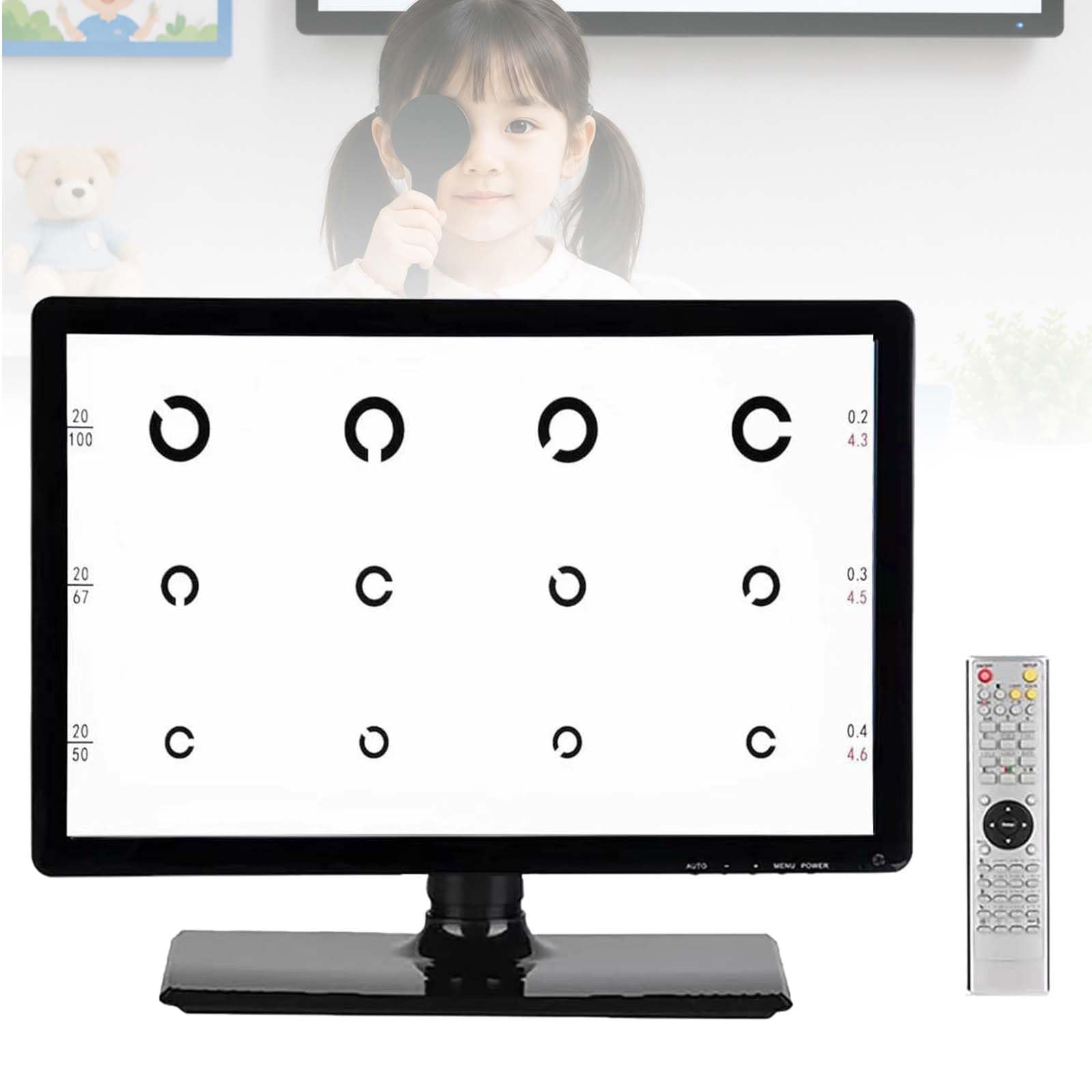 Digitale SehschäRfentafel LCD Sehtafel füR Optometrie Praxis