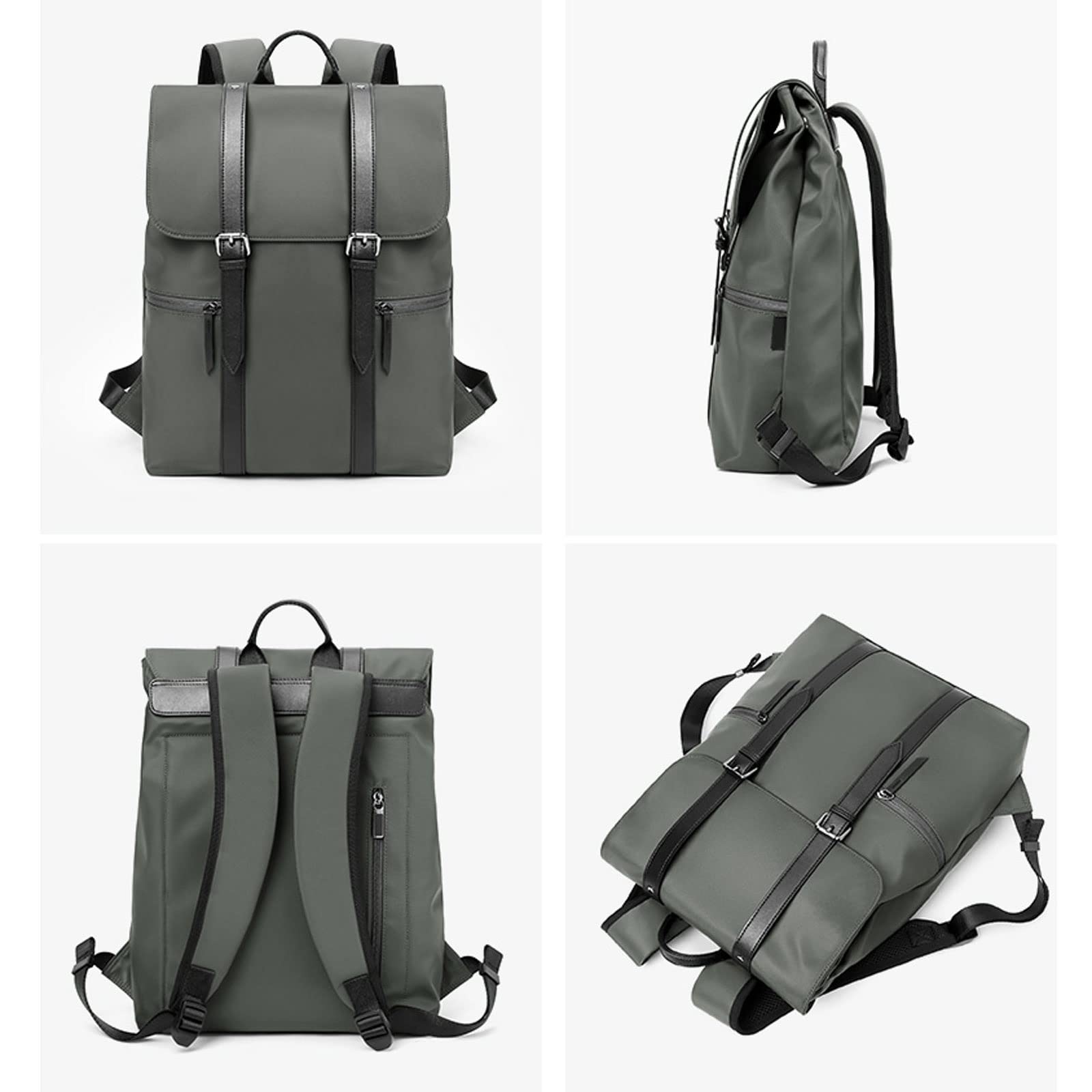Plecak, plecak na laptopa 15,6 cala, tornister studencki o dużej pojemności, codzienna torba podróżna na ramię dla mężczyzn i kobiet (A 30 * 12 * 43cm)