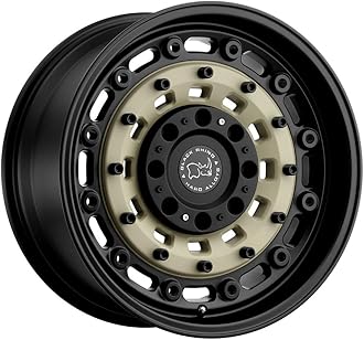 Black Rhino Hard Alloys BRARS 18X8 5X4.5/5.0 D-SAND-BLK 30MM - 1880ARS300054D72
