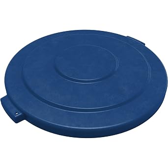 Garbage Bin Kitchen SPARTA Bronco 20 Gallon Trash Can, Thick Polyethylene Bin Nsf Certified Waste Container Top Handles Bottom Handholds Reinforced Base Stackable Lldpe 2 Recycle Bin