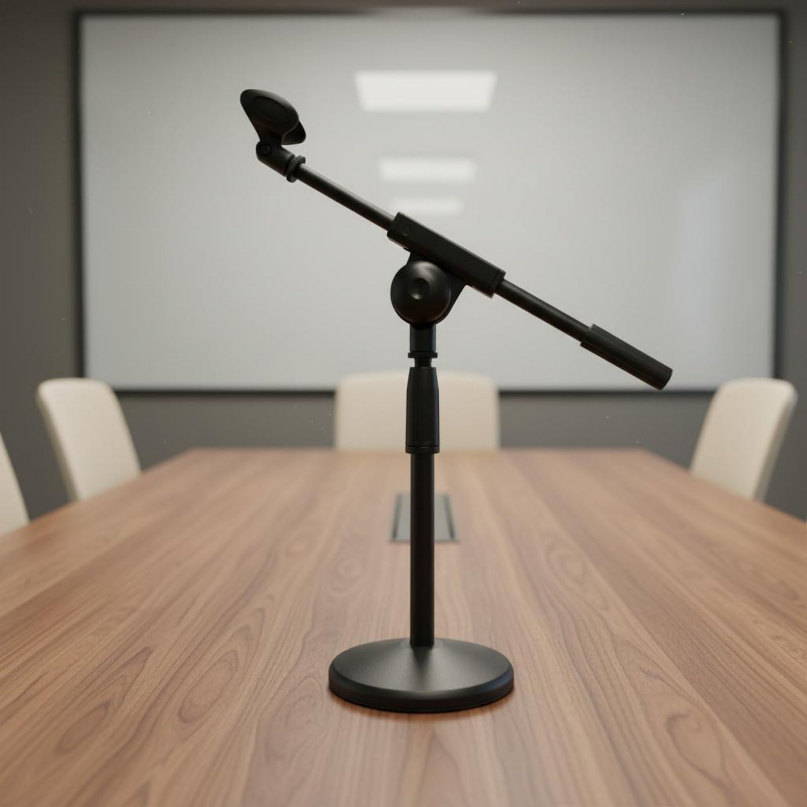 Asta Microfono Base Pesante Stabile Supporto Microfono con Base Pesante Compatibilità Universale Attrezzatura Audio per Palco