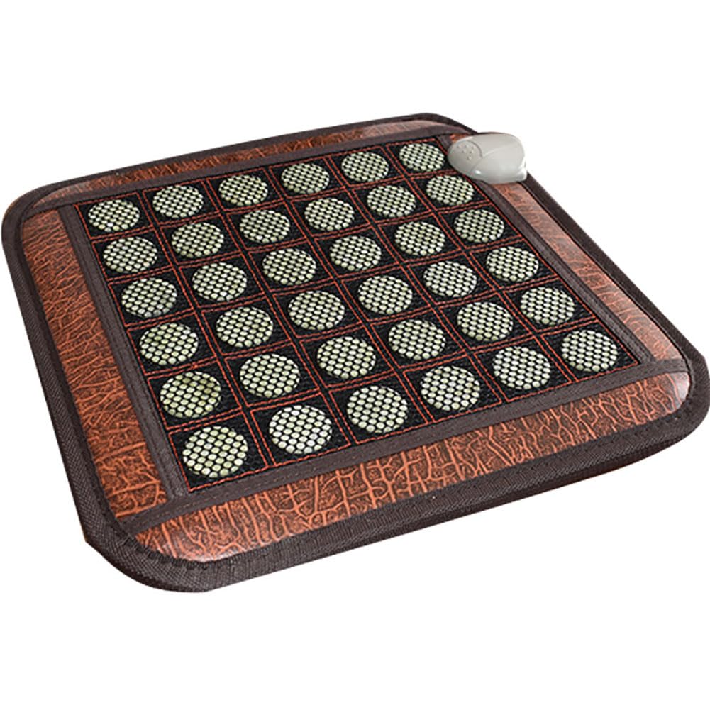 Mizheng Jade Far Infrared Heating Pad, Hot Stone Infrared Heating Pad, Heating Pad Natural Jade And Tourmaline, Full Body Bio Crystal Heat Mat, Jade Crystal Infrared Heating Mat, Heat Therapy With Jade