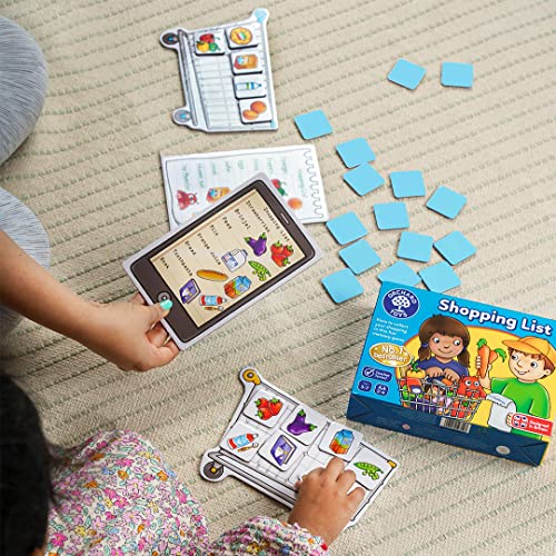Image of Orchard Toys Shopping List Educational Matching & Memory Board Game Party Gift|Travel & Family Fun Time For Kids 3 To 7 Years|Pack of 1