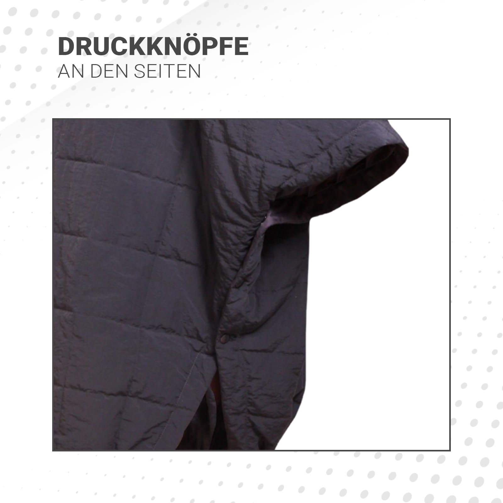 by MORIKUKKO Poncho impermeabile per esterni, poncho da soffitto impermeabile con cappuccio, unisex per adulti e adolescenti