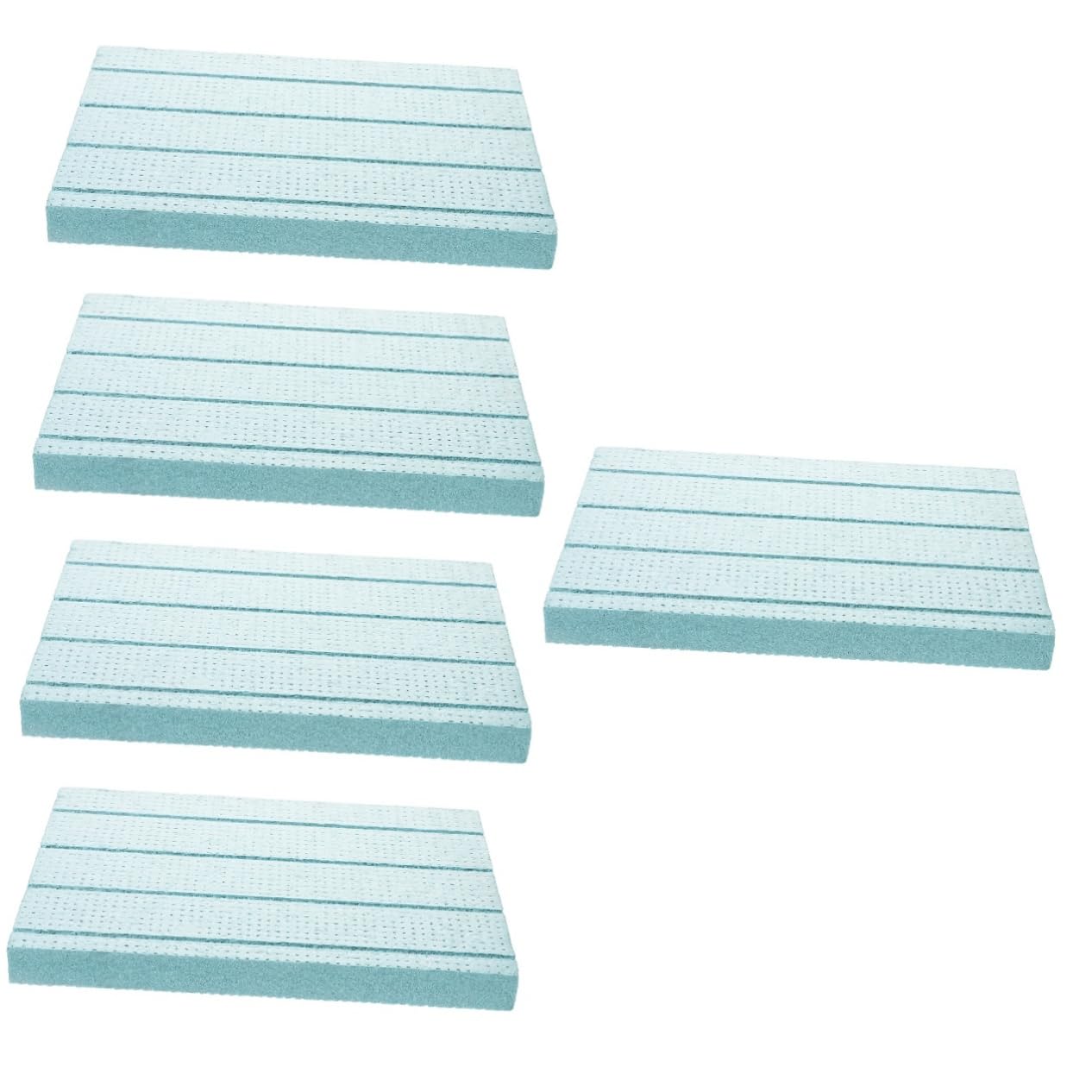 jojofuny 5 Pezzi Schiuma Modello di Scena schede di Schiuma Pannello di Schiuma modellazione ASSE Bianco polistirolo Materiale per modellismo Schiuma Diorama Schiuma Artigianale Sky-Blue