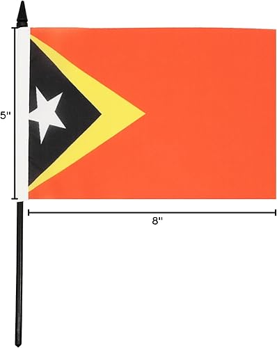 Miniatura 146 de Bandera de la bandera del Líbano de AZ, 3.9 x 5.9 in, bandera de escritorio libanesa, 5.9 x 3.9 in, barra y base de plástico negro