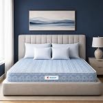 Sleepwell Ortho Mattress | King Size 72x72x8 Inch | Medium Firm Orthopedic Spine Support | Pressure Point Relief | Resitec Foam with VPF | Neem Fresche Anti-Microbial | 10 Years Warranty