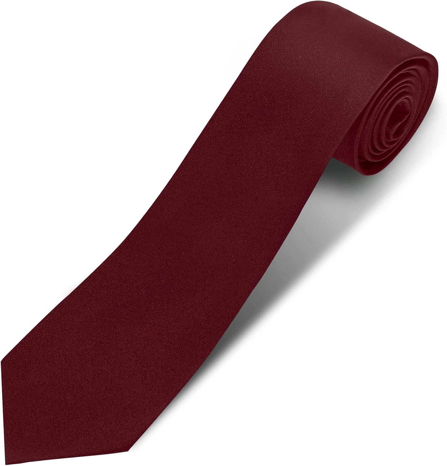 Product image of Men's Ties Solid Pure Color 3.15" (8CM) Necktie Plain Formal Black Ties For Men