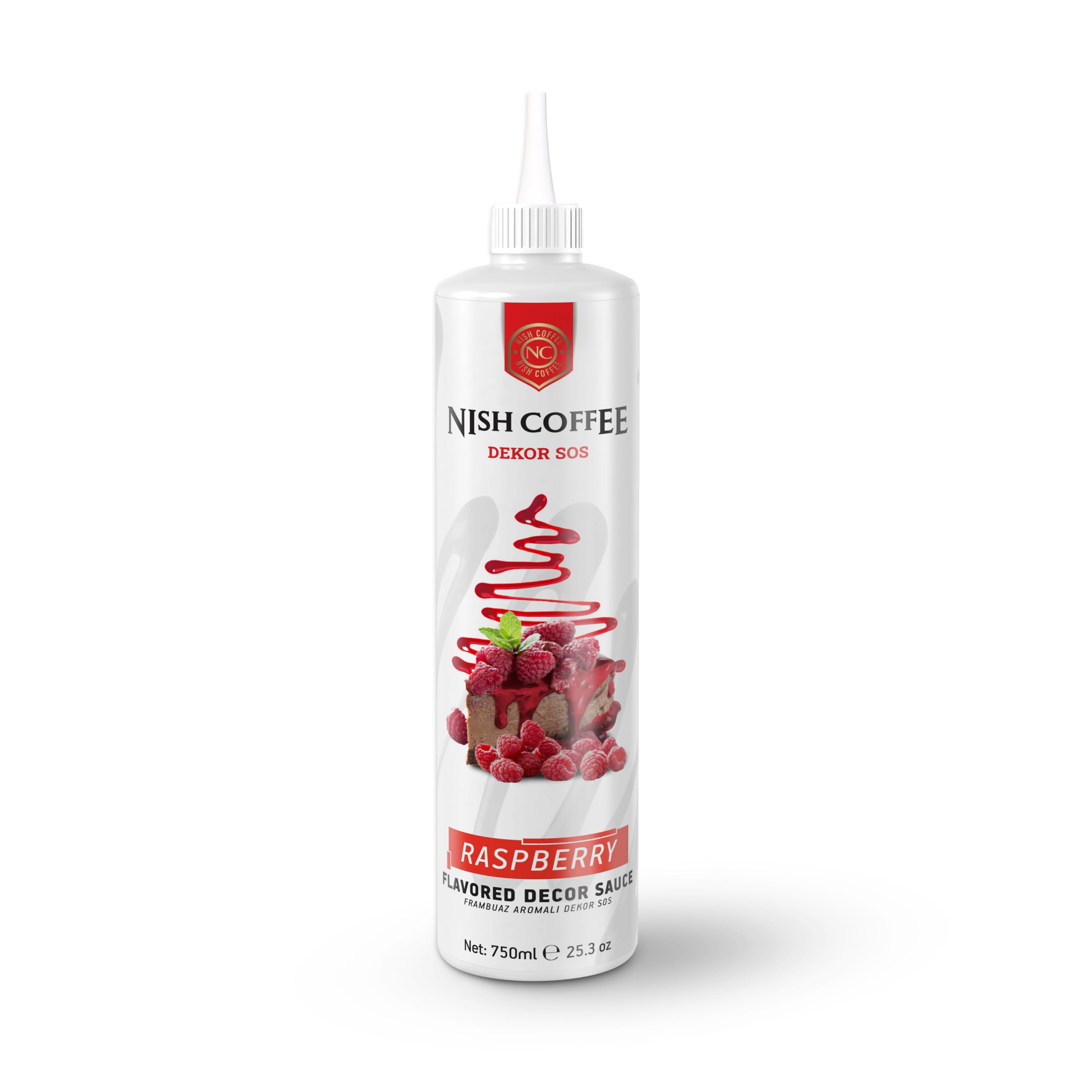Nish Frambuaz Aromalı Dekor Sos 750 Gram