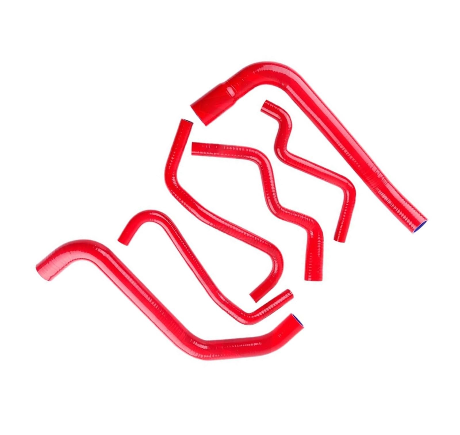 Chefru Red Water Coolant Pipe Compatible With Holden For Commodore V6 Vt Vx 3.8L 1997 1998 1999 2000 2001 2002 Silicone Radiator Coolant Hose Engine Pipe Kit(Red)