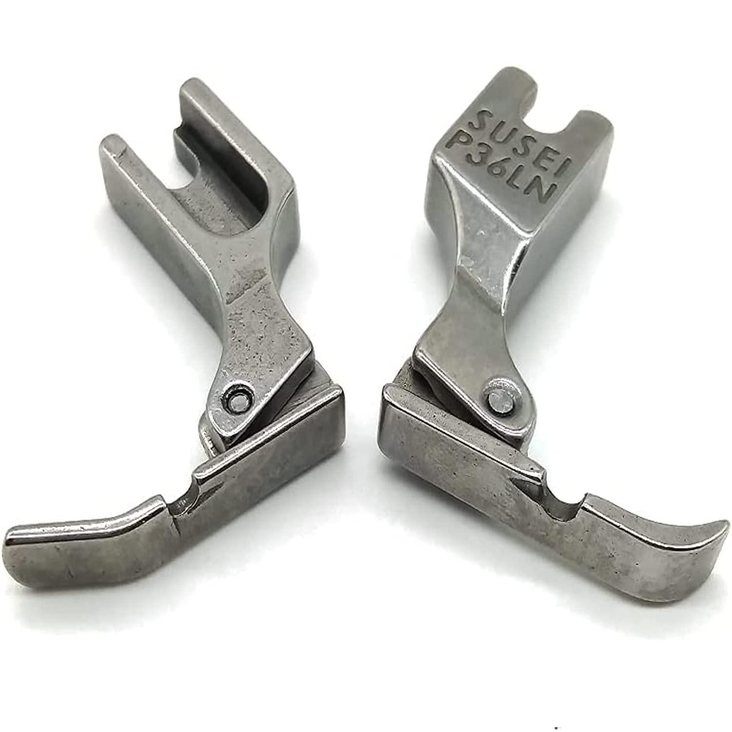 Jasol Presser Feet Left Right Industrial Sewing Machine Zipper Foot P36n Big Sewing Machine Umbrala Juki Jack Brother All Types of Industrial Sewing Machine (Silver) — Amazon image 5