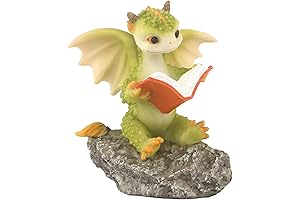 Enigmatic Ceramic Dragon Statue: Enchanting Home Decor