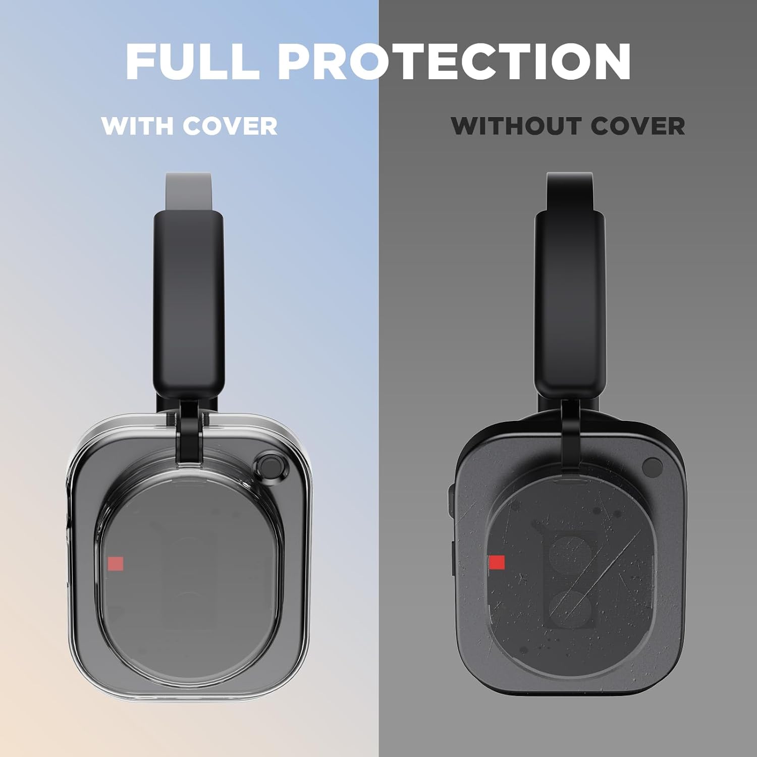 for Nothing Headphone (1) Shell Case Cover,Clear TPU Protective Cover Compatible with Nothing Headphone (1),Ultra-Thin Drop-Proof Shockproof Head Phone Ear Cup Case Cover (Clear) - Image 3