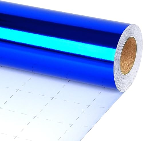 Miniatura 14 de LaRibbons Papel de regalo metálico negro, rollo de papel de color sólido, 17 pulgadas x 40 pies (56.6 pies cuadrados), rollos de papel de regalo