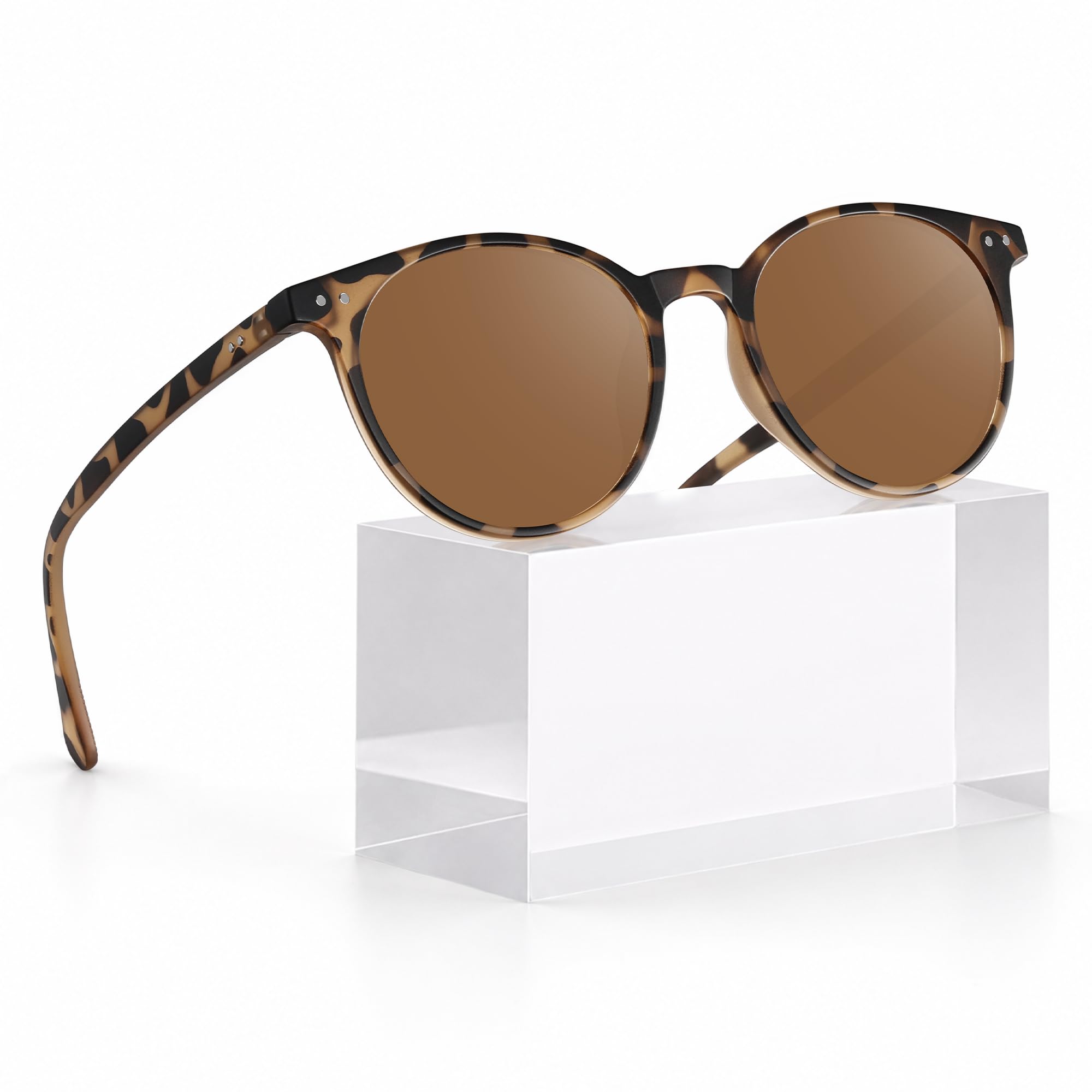 Wrimen Sonnenbrille-Damen-Polarisiert-Sunglasses-Woman-Retro | Frauen Sonnenbrille Klassisch Mode Outdoor Sport Party Reise Joggen Baseball Autofahren Geschenke Gifts for women