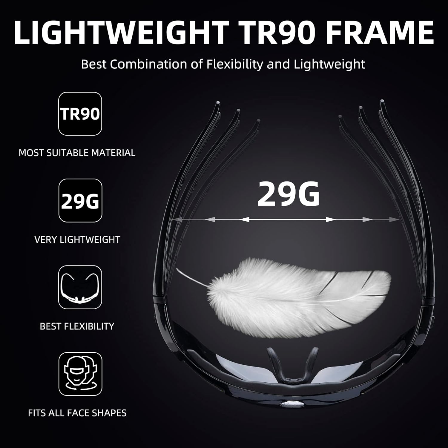 ROCKBROS Óculos de sol esportivos polarizados com proteção UV para atividades ao ar livre em promoção! Veja a oferta e mais achadinhos de Óculos de sol Masculinos 7 Hoje é o melhor dia para comprar ROCKBROS Óculos de sol esportivos polarizados com proteção UV para atividades ao ar livre com aquele preço maroto! Promoção! Aproveite a oferta! 7