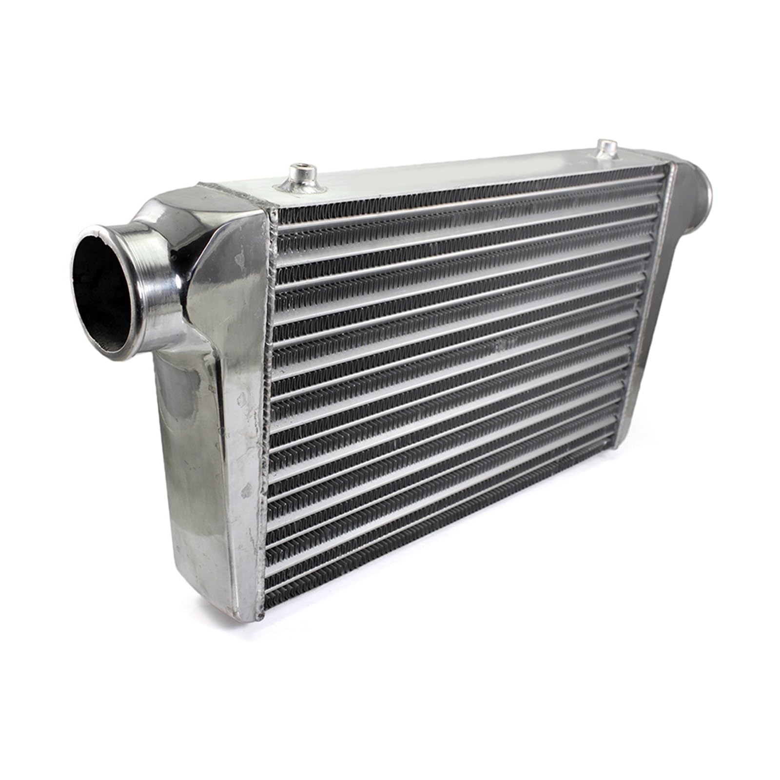 Chłodnica aluminiowa R-EP Intercooler Uniwersalny 460x300x76mm Aluminiowy Chłodnica Wlot 3 cale Wylot 76mm Zimne Powietrze Do Samochodów Turbo