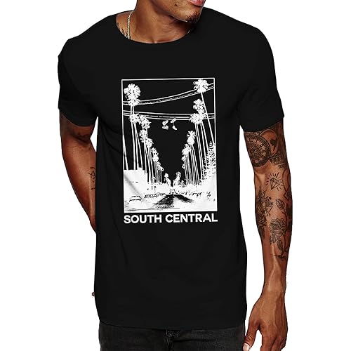 Swag Point Men’s Graphic T Shirts – 100% Cotton Casual Streetwear Hipster Hip Hop Tshirts Short Sleeve Print Tops