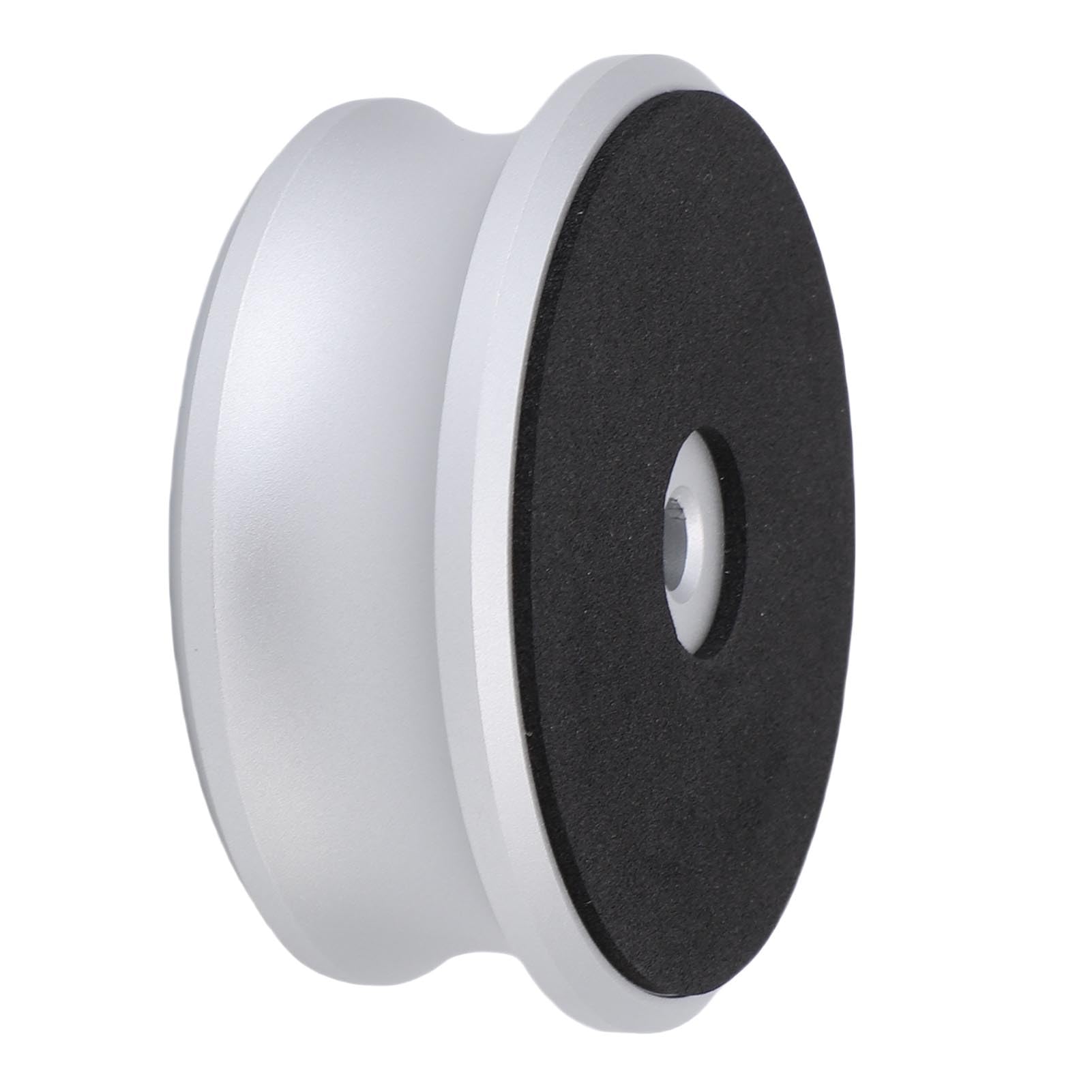 Cocoarm Stabilizzatore del Peso del Disco Morsetto per Peso del Giradischi in Lega di Alluminio con Buffer Riduce le Vibrazioni Appiattisce i Dischi Adatto Ai Giradischi per Audiofili DJ Ascolto