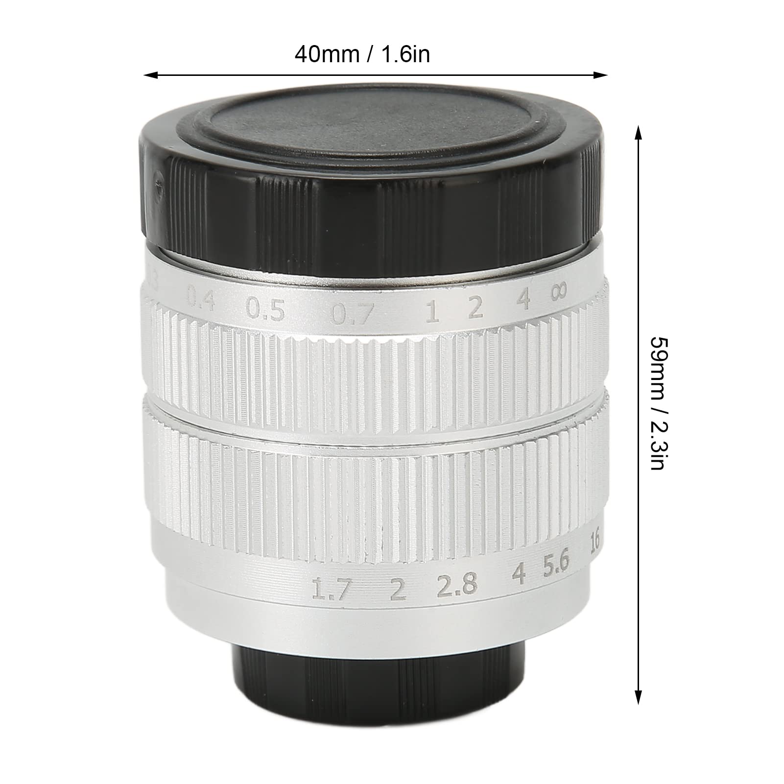 Amazon.co.jp: 35mm F1.7 大口径マニュアルフォーカス、マイクロフォー