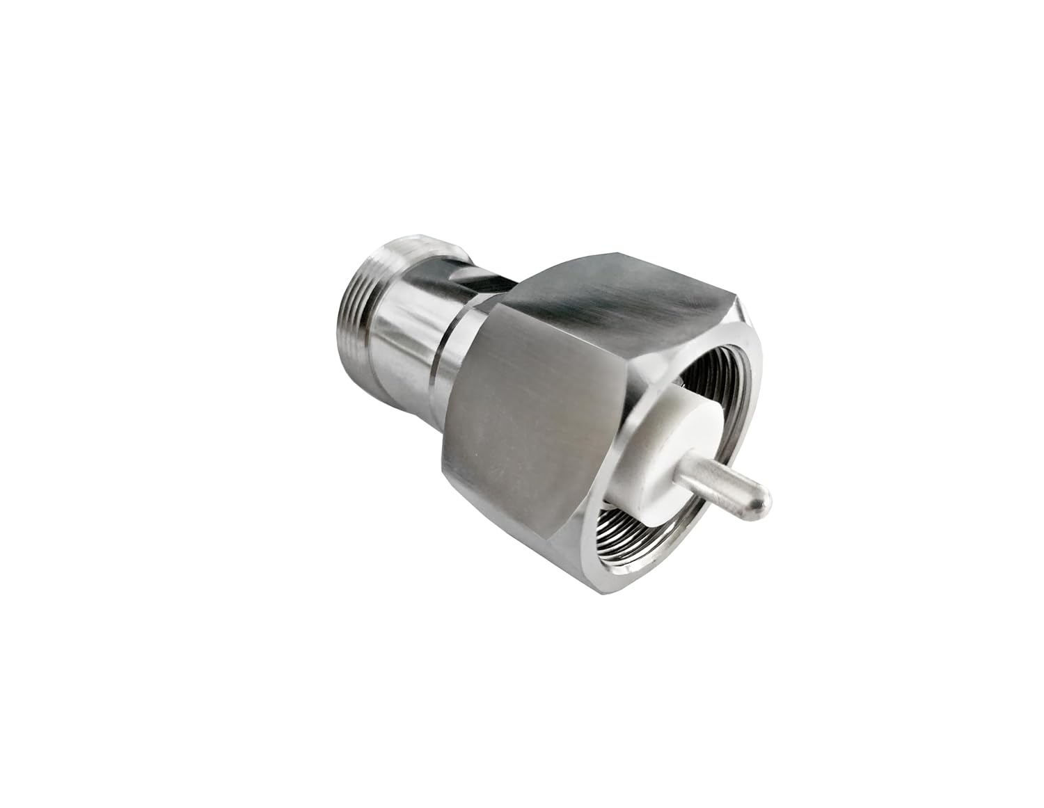 1pcs Coaxial Connector Adapter High Voltage LC Male to 7/16 Din Female - 50 Ohm, DC-6GHz Frequency Range