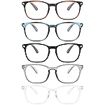 MIGSIR Blue Light Blocking Glasses for Computer Gaming, Fashion Fake Helps Reduce Screen Fatigue Eyeglasses for Women Men