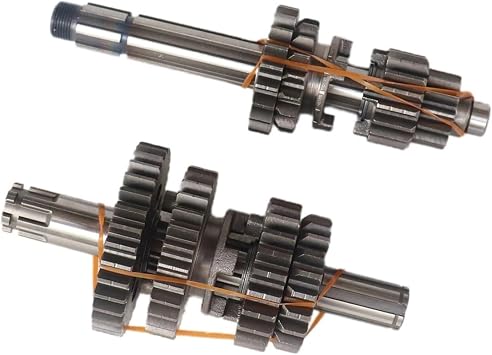 ZS150 ZS155 ZS160 Transmission Gear Box Main Counter Shaft for ZONGSHEN 150cc 155cc 160cc Dirt Bikes - Durable Metal Construction for Optimal Performance