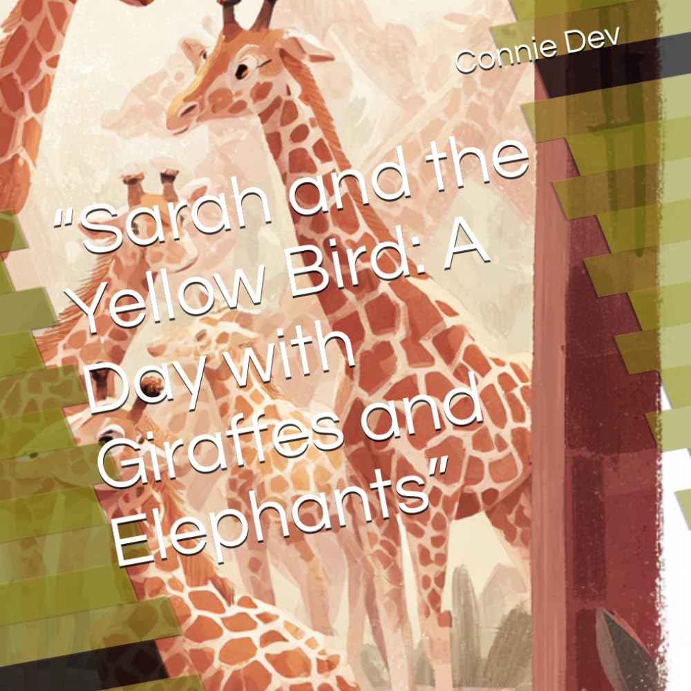 “Sarah and the Yellow Bird: A Day with Giraffes and Elephants” (Sarah and the Yellow Bird Series)