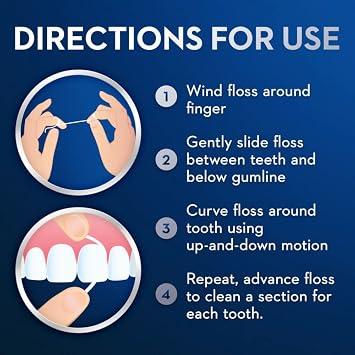 Oral-B Super Floss Pre-Cut Strands Dental Floss, Mint, 50 Count