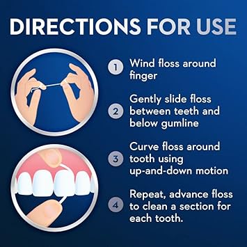 Oral-B Super Floss Pre-Cut Strands، Mint، 50 Count، Pack of 2