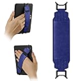 HoYiXi Universal Soft Hand Strap for 6-7 Inch eReader Tablet, Compatible with Kobo/Pocketbook/Tolino/Paperwhite/Nook, High Elasticity Hand Strap for Tablet, Blue