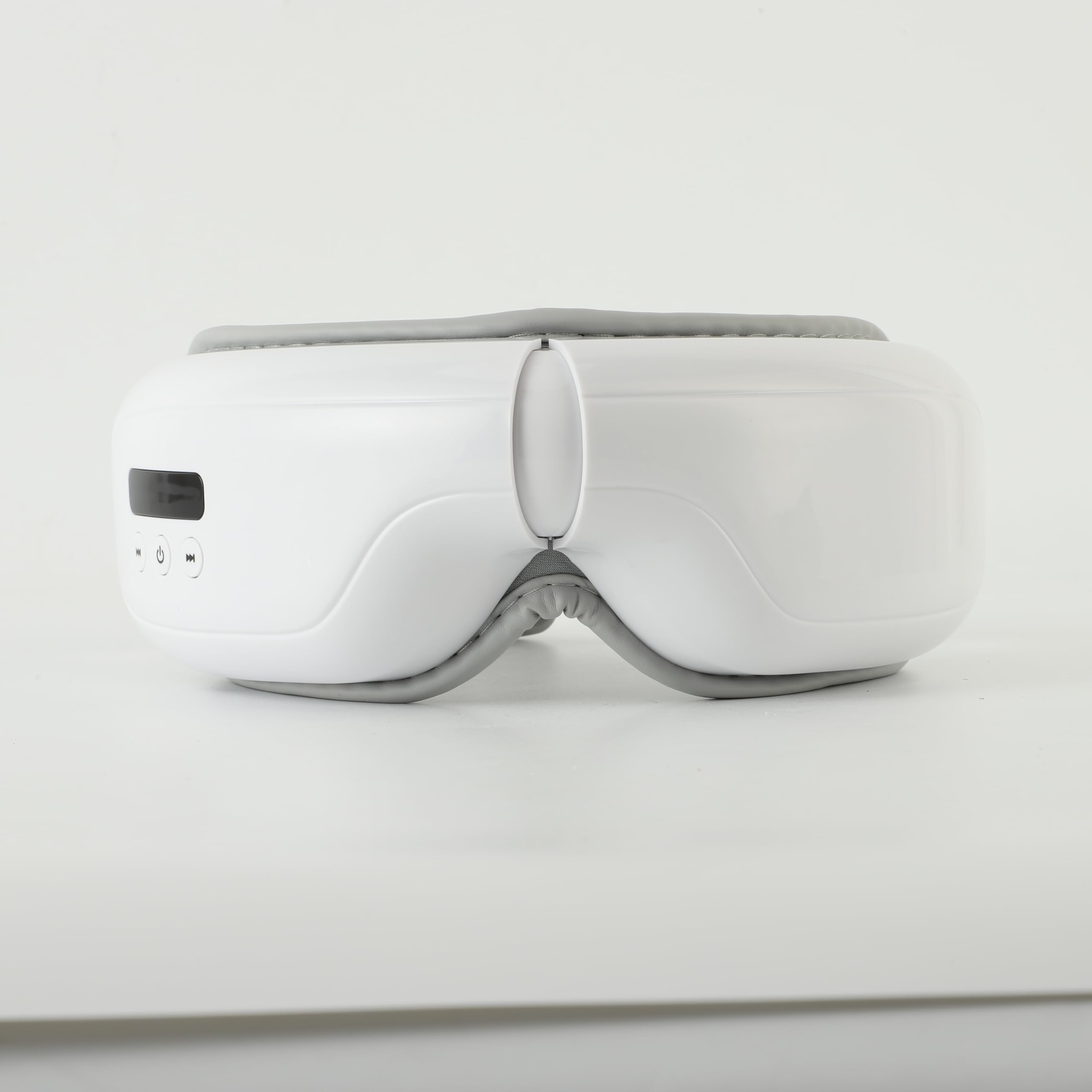 Eye Massager with Heat for Migraines Dry Eyes Puffiness Eyes and Eyestrain - Heated Eye Massager Mask with