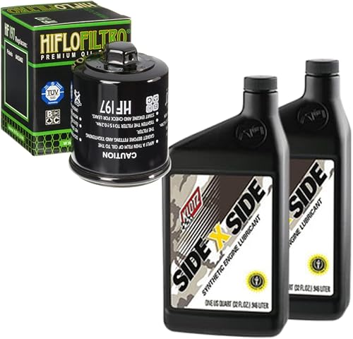 Kit de cambio de aceite y filtro para Polaris 2005 Phoenix 200 sintético 5W-40