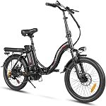SAMEBIKE Electric Bike for Adults,Top Speed 32KM/H & Long Range 70-90KM,Folding E-Bike with 468WH Removable Battery,Dual Shock Absorber,7 Speed 20 * 2.35" Fat Tire Commuting Off-Road Bicycle