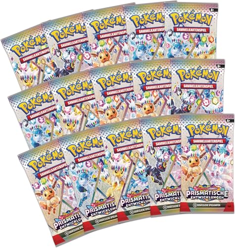 Pokémon-Sammelkartenspiel: Super-Premium-Kollektion Karmesin & Purpur – Prismatische Entwicklungen (1 holografische Vollbild-Promokarte… – Ansicht 5
