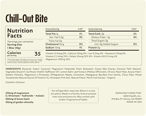 Miniatura 6 de GEM Cognition Bundle - Suplemento natural para la salud cerebral para la concentración, la memoria, el apoyo al estrés y la relajación  con