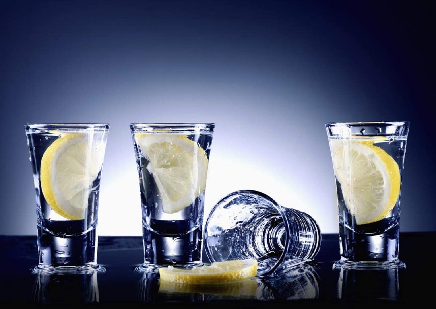 Italian Shot Glasses Set - 6 Premium Glass -12 Italian Shot Glasses Set - 6 Premium Glass -12