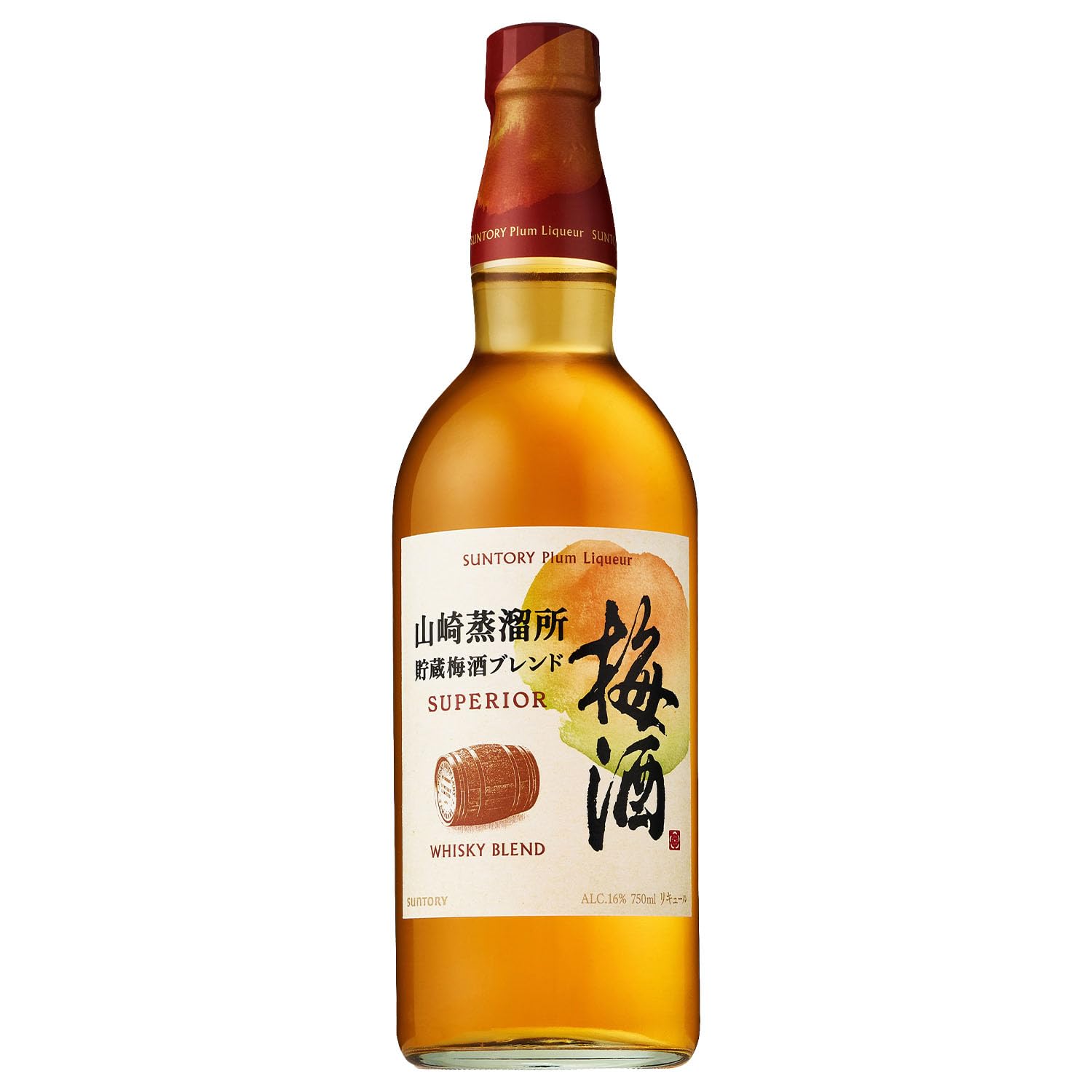 山崎蒸溜所貯蔵梅酒ブレンド スーペリア [深さの秘密はウイスキー原酒。 上質な余韻の贅沢な梅酒。][サントリー 750ml 瓶 ギフト プレゼント]
