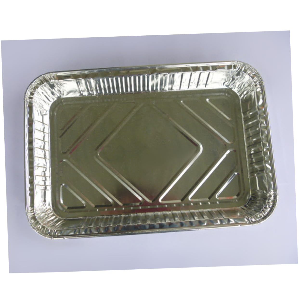 MAGICLULU Vaschetta Alluminio per Barbecue 10 Pezzi Monouso Argento | Raccogli Grasso, Pulizia Semplice, Set da 10, Inserto Usa e Getta per Teglia