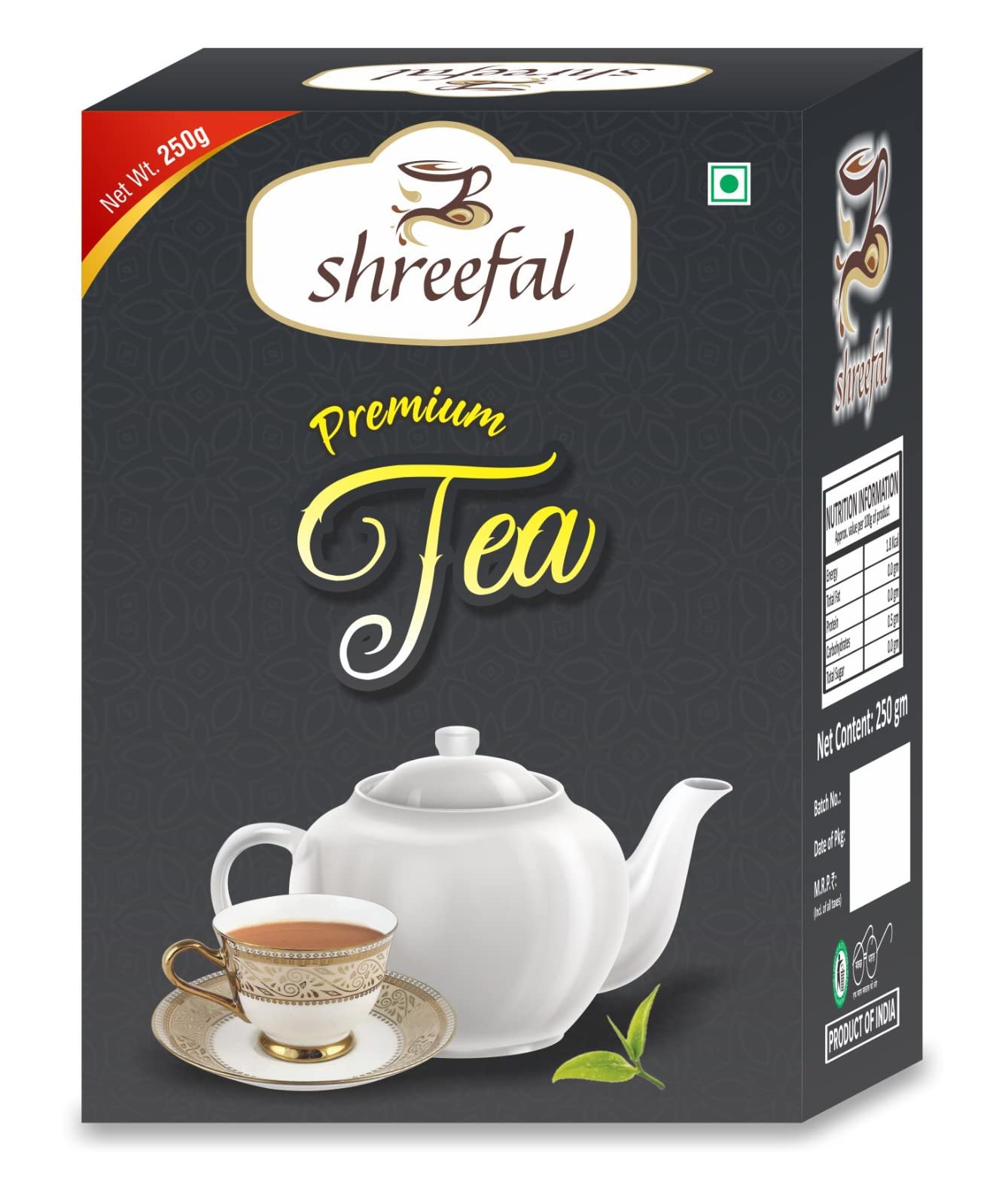 Shreefal Assam Tea With Aromatic Loose Crushed Tea Leaves Kadak Chai Patti (250-gm) (B0C1NBP8X5) Amazon Price History, Amazon Price Tracker