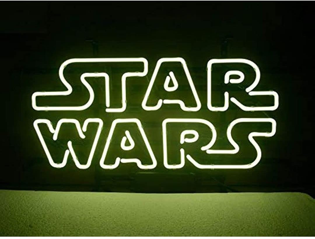 14inx10in Star War Neon Sign Light Man Cave Bar Pub Beer Gift Neon Lamp