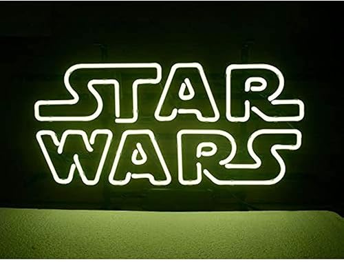 14inx10in Star War Neon Sign Light Man Cave Bar Pub Beer Gift Neon Lamp
