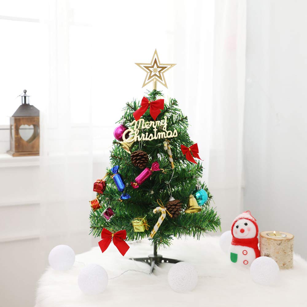 Amazon.co.jp: Christmas Tree, Tabletop, Mini Tree, LED Light, Cute