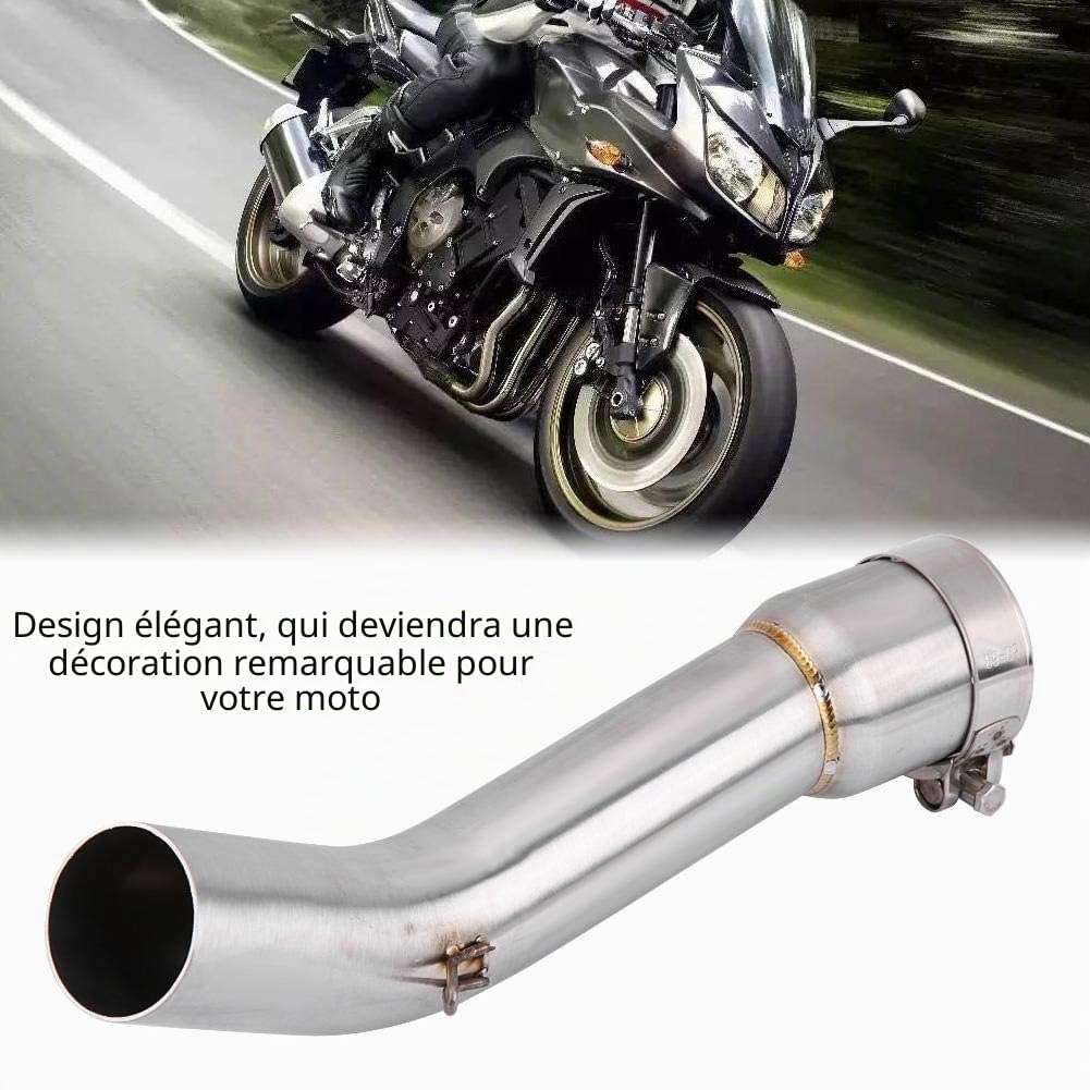 Raccord de tuyau médian KIMISS pour système d'échappement de moto