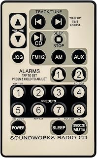 New CD740RC Replace Remote Control Compatible with Cambridge SoundWorks Radio CD 740
