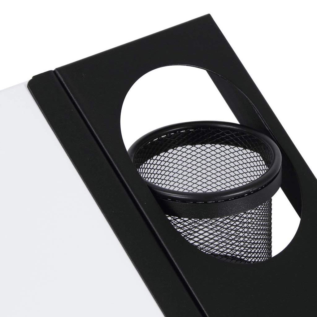 Zeichentisch mit Stauraum, höhenverstellbarer, neigbarer Kunsttisch, Zeichentisch aus PVC-Platten, Arbeitszimmer, Mal- und Basteltisch