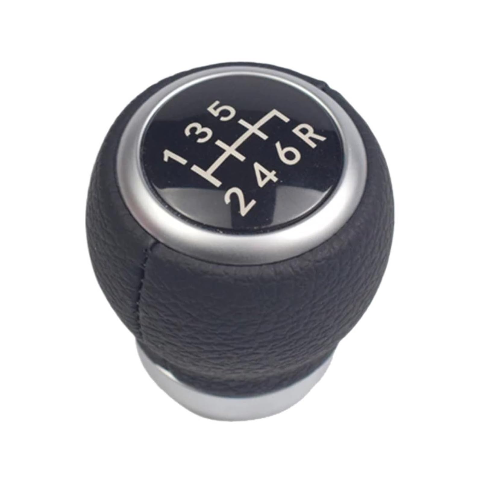Jsyalmslw Leath-Black -Down-R6 For Subaru For Impreza For Wrx Sti 2009-2018 Sporty Gear Shift Knob